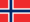 Flagge Norwegens